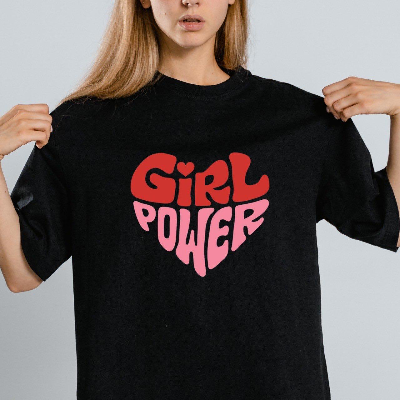 Strutish Oversized T-Shirt Girl Power