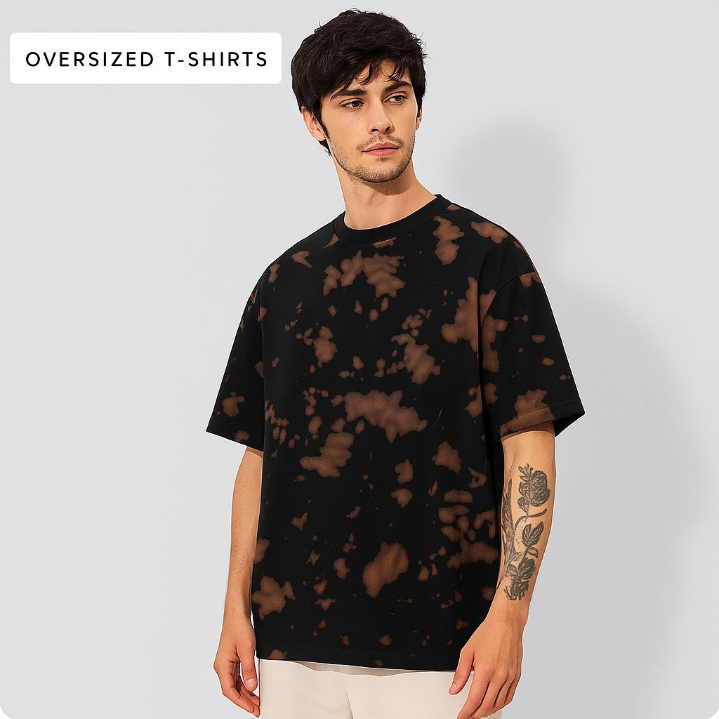 Unisex Tie Dye Oversized T-Shirt